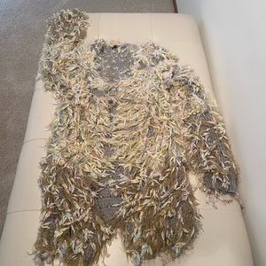 Multi Color Shaggy Sweater